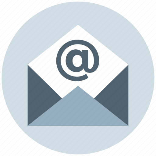 At, envelope, letter, mail, message, open icon - Download on Iconfinder