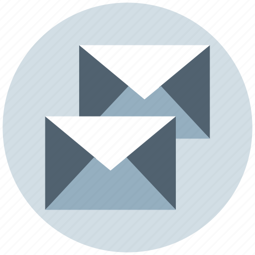 Double, email, envelopes, letter, mail, messages icon - Download on Iconfinder