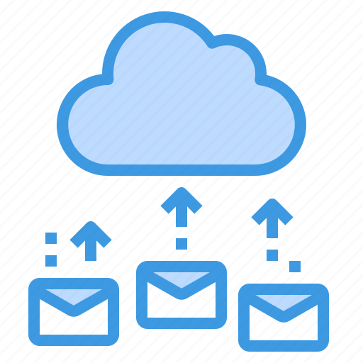 Cloud, email, envelope, mail, web icon - Download on Iconfinder