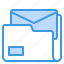 email, envelope, folder, mail, web 