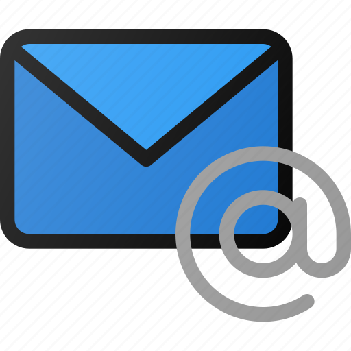 At, email, send, symbol icon - Download on Iconfinder