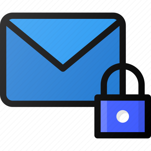 Email, lock, mail, secure, send icon - Download on Iconfinder