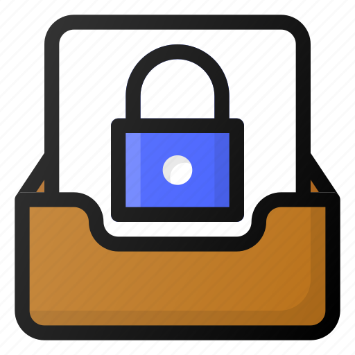 Email, inbox, lock, secure, send icon - Download on Iconfinder