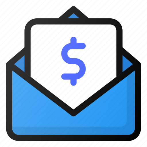 Business, email, invoice, money, send icon - Download on Iconfinder