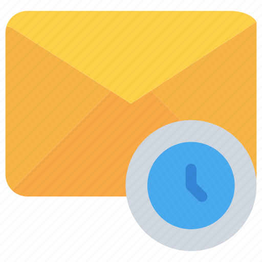 Email, letter, mail, message, time icon - Download on Iconfinder