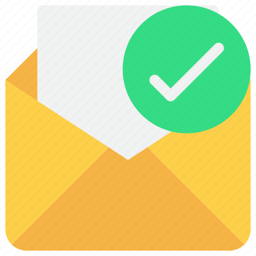 Check, email, letter, mail, message icon - Download on Iconfinder