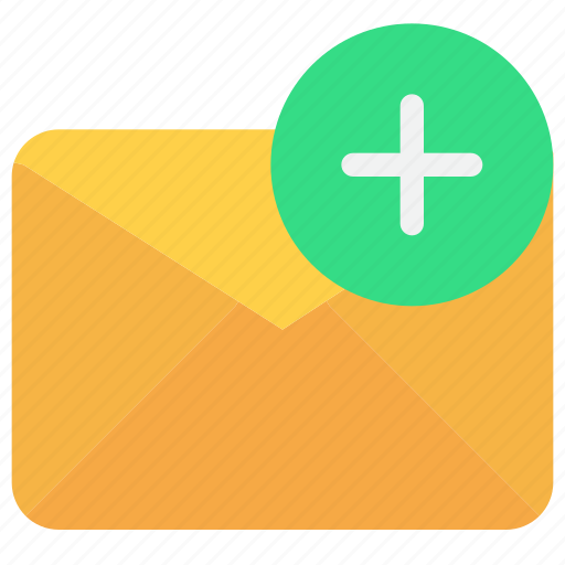 Add, email, letter, mail, message icon - Download on Iconfinder