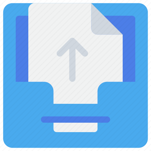 Arrow, box, file, mail, message icon - Download on Iconfinder