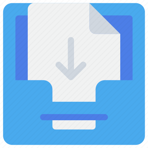 Arrow, box, email, file, mail, message icon - Download on Iconfinder