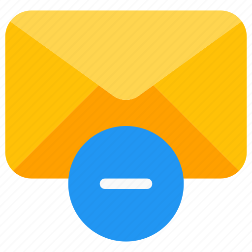 Delete, dismiss, email, envelope, inbox, message, service icon - Download on Iconfinder