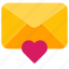 email, envelope, favorite, heart, mail, mailbox, message 