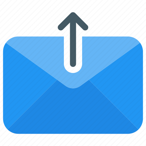 Communication, email, envelope, mailbox, message, upload, upwards icon - Download on Iconfinder