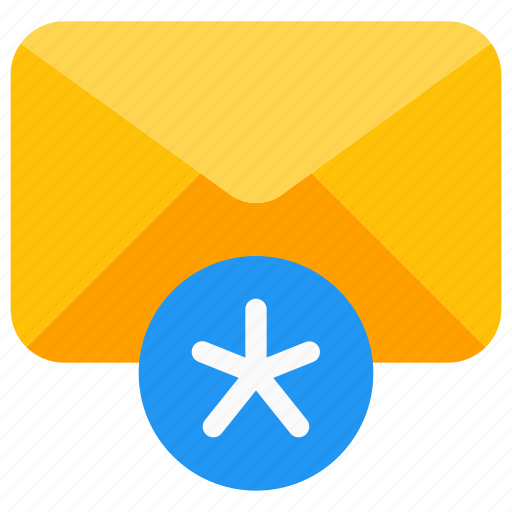 Envelope, favorite, email, message, mailbox, star icon - Download on Iconfinder