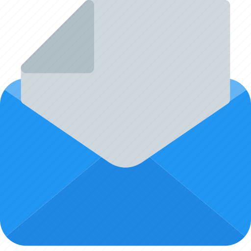 Attachment, communication, document, envelope, mail, read, receive icon - Download on Iconfinder
