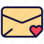 email, envelope, letter, love, mail, message 