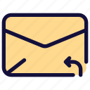 email, envelope, letter, mail, message, reply
