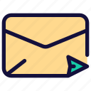email, envelope, letter, mail, message, send
