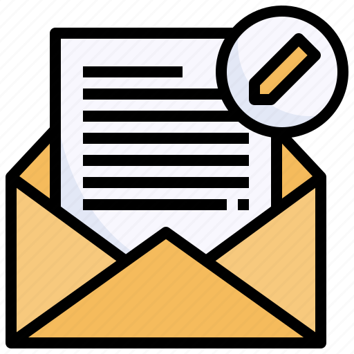 Edit, communications, pencil, envelope, email icon - Download on Iconfinder