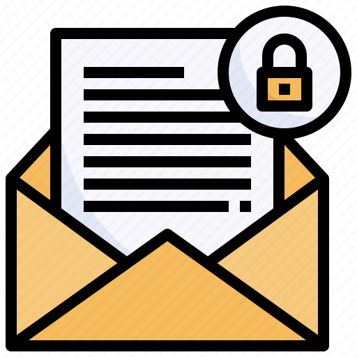 Encrypted, content, communications, email, envelope icon - Download on Iconfinder