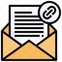 link, email, envelope, communications