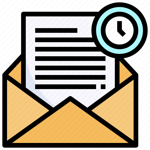 Pending, communications, email, time icon - Download on Iconfinder