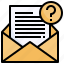 question, mark, about, email, communications, envelope 