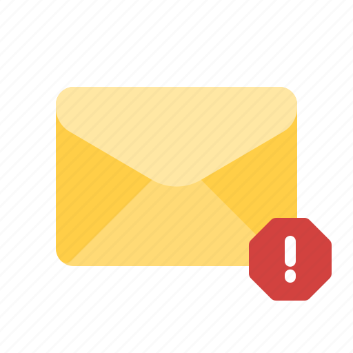 Mail, spam, warning, pishing icon - Download on Iconfinder