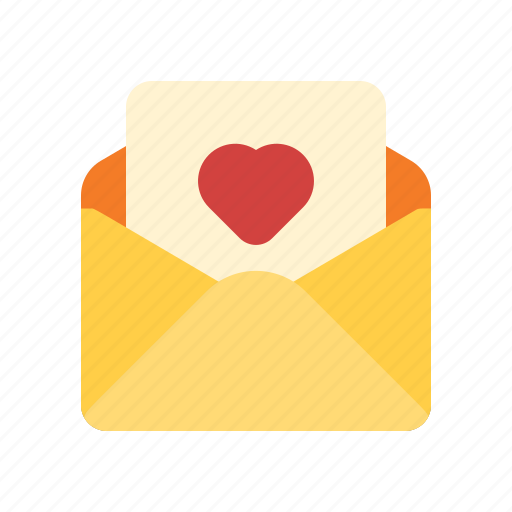 Love letter, wedding invitation, favorite mail, love mail icon - Download on Iconfinder