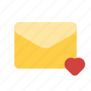 favorite, heart, mail, email, like, love, message