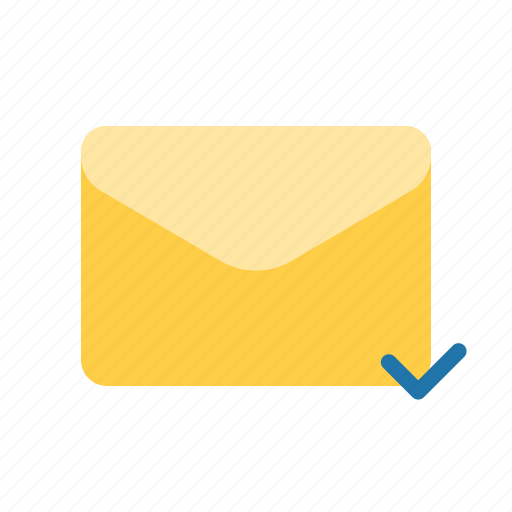 Mail, sent, unread, check, delivered, email, message icon - Download on Iconfinder