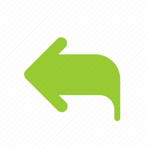 Arrow, reply, response, return, answer, direction, left icon - Download on Iconfinder