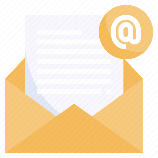Address, at, sign, communications, email, envelope icon - Download on Iconfinder