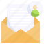 user, communications, envelope, email 
