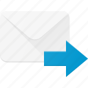 email, envelope, forward, mail, message