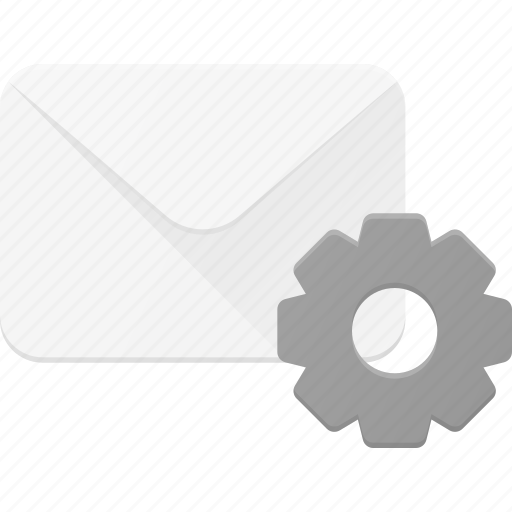 Email, envelope, mail, message, settings icon - Download on Iconfinder