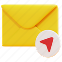 send, mail, sending, email, envelope, letter, message, 3d