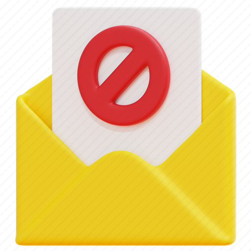 Error, cancel, email, mail, envelope, letter, message icon - Download on Iconfinder