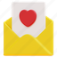 love, heart, email, mail, envelope, letter, message, 3d 