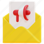 promote, megaphone, email, mail, envelope, letter, message, 3d 