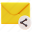 share, sharing, email, mail, envelope, letter, message, 3d 