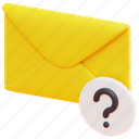 support, service, email, mail, message, envelope, letter, 3d 
