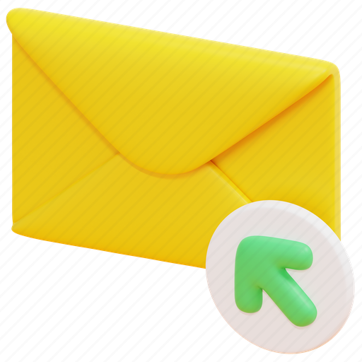 Click, open, email, mail, message, envelope, letter 3D illustration - Download on Iconfinder