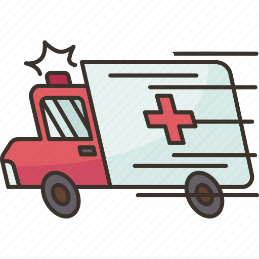 Ambulance, car, paramedic, emergency, siren icon - Download on Iconfinder