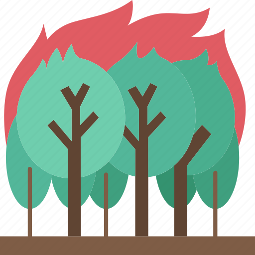 Wildfire, bushfire, forest, disaster, natural icon - Download on Iconfinder