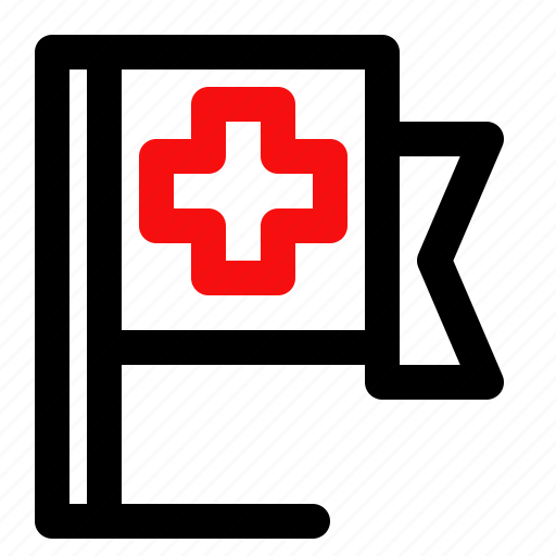 Flag, health, hospital, medical icon - Download on Iconfinder