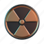 radiation, sign, toxic, danger, hazard, tadioactive 