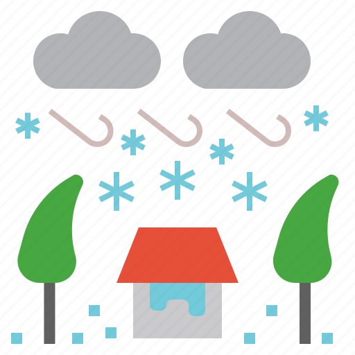 Blizzard, cold, geohazard, snow, snowstorm icon - Download on Iconfinder