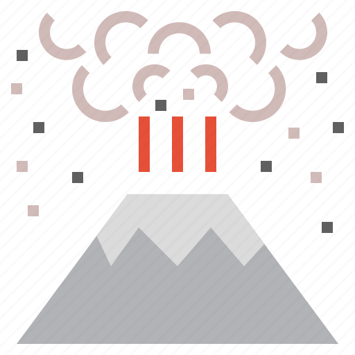 Erupt, eruption, explosion, geohazard, pop, volcano icon - Download on Iconfinder