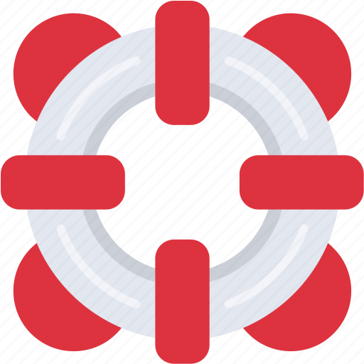 Lifebuoy, life, preserver, lifeguard, lifesaver, pool, safety icon - Download on Iconfinder