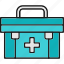 first aid kit, aid, athletics, doctor, first, kit, medical, sport, emergency services 